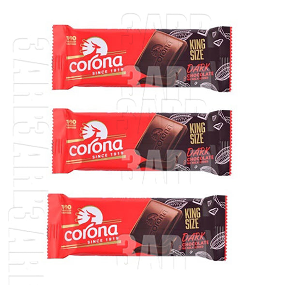 Corona Dark Chocolate 50g - Pack of 3