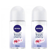 Load image into Gallery viewer, Nivea Roll on for Women Fresh Cherry 50ml - Pack of 2
