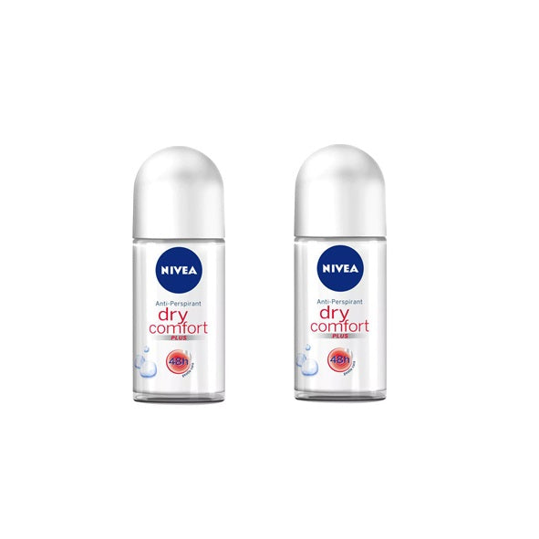 Nivea Roll on for Women Dry Comfort 50ml - Pack of 2