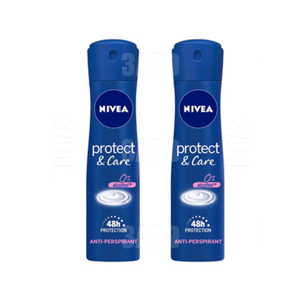 Nivea Spray for Women Protect & Care 150ml - Pack of 2