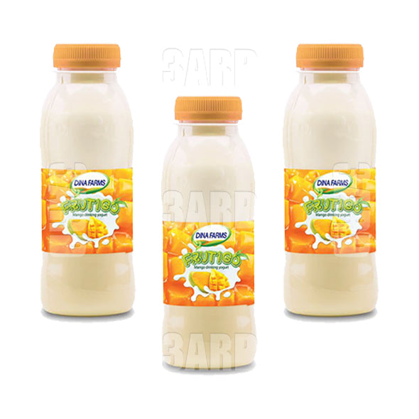 Dina Farms Mango Yogurt Drink 250ml - Pack of 3