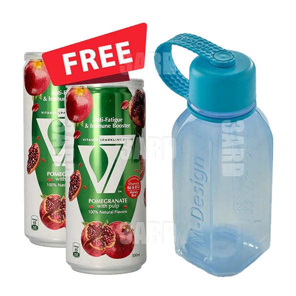 M-Design Bottle 500ml+ 2 V7 Pomegranate Free