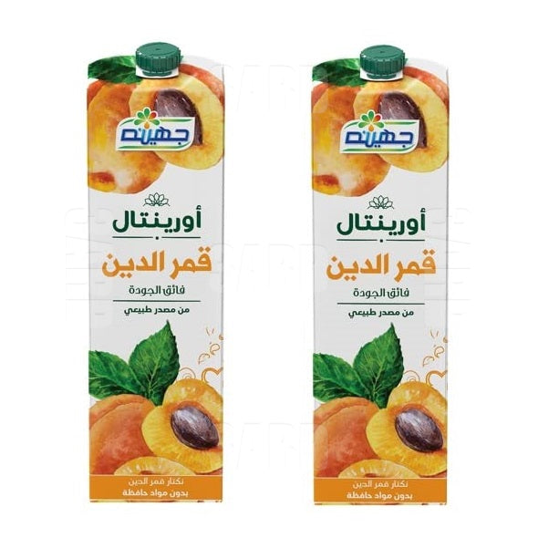 Juhayna Oriental Qamar El Din Juice 1L - Pack of 2