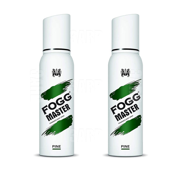 Fogg Master Perfum Spray Pine for Men 120ml - Pack of 2