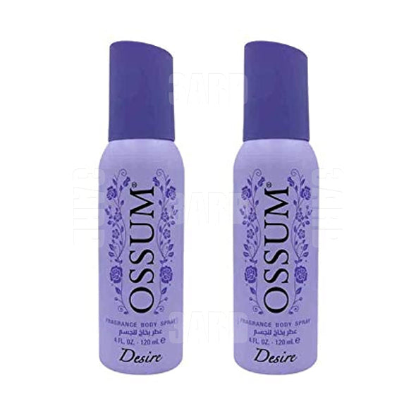 Fogg Ossum Perfum Spray Desire for Women 120ml - Pack of 2