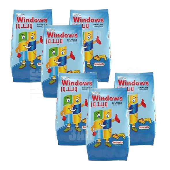 Windows Snacks Cheese 90gm - Pack of 6