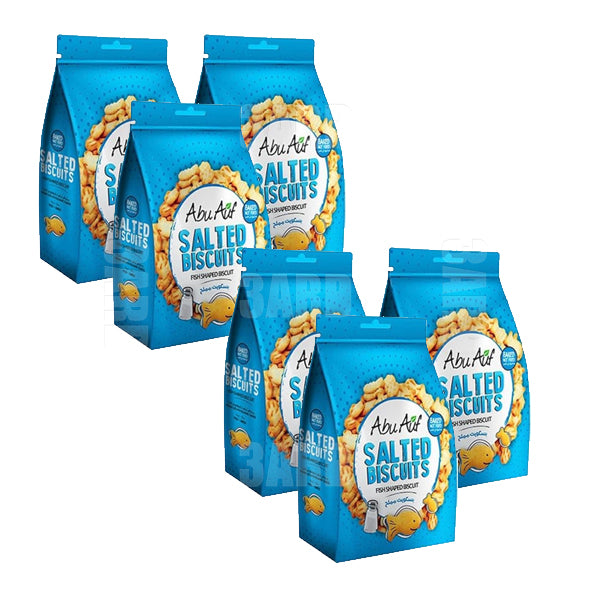 Abu Auf Salted Biscuit 80g - Pack of 6