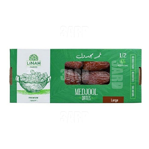 Linah Farms Large Medjool Dates 500g - Pack of 1