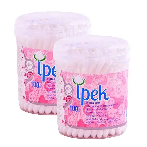 Ipek Ear Cotton Buds 100pcs - Pack of 2