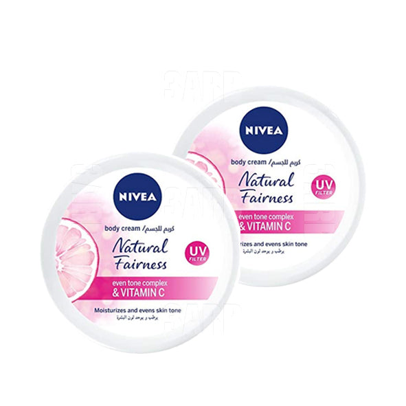Nivea Soft Cream for Skin Natural Fairness 100ml - Pack of 2