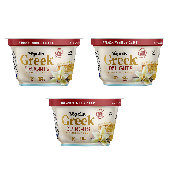 Yopolis Greek Yogurt Vanilla Cake 150g - Pack of 3