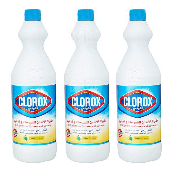 Clorox Bleach Lemon 950ml Pack Of 3 3ard