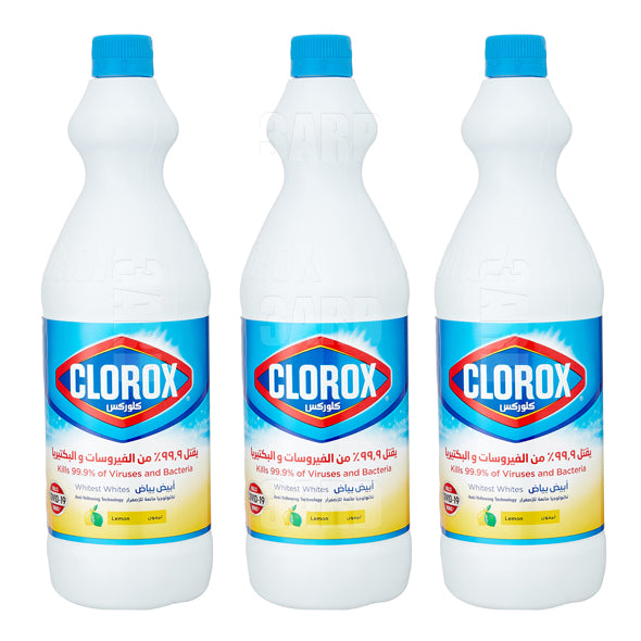Clorox Bleach Lemon 950ml - Pack of 3