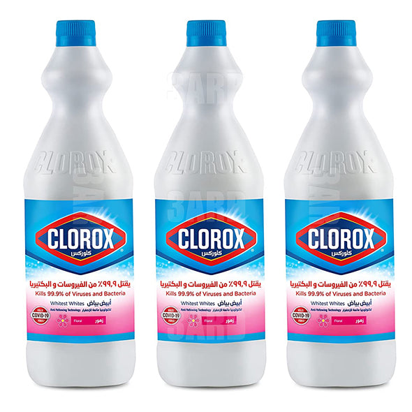 Clorox Bleach Floral 950ml Pack of 3 3ard