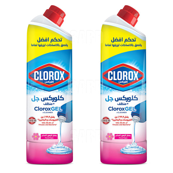 Clorox Gel Cleaner Floral Fragrance 750ml - Pack of 2