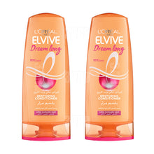 Load image into Gallery viewer, Loreal Elvive Hair Conditioner Dream Long Orange 400ml - Pack of 2
