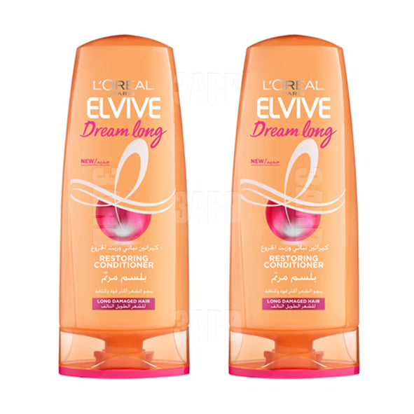Loreal Elvive Hair Conditioner Dream Long Orange 400ml - Pack of 2