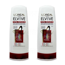 Load image into Gallery viewer, Loreal Elvive Hair Conditioner Total Repair White 400ml - Pack of 2
