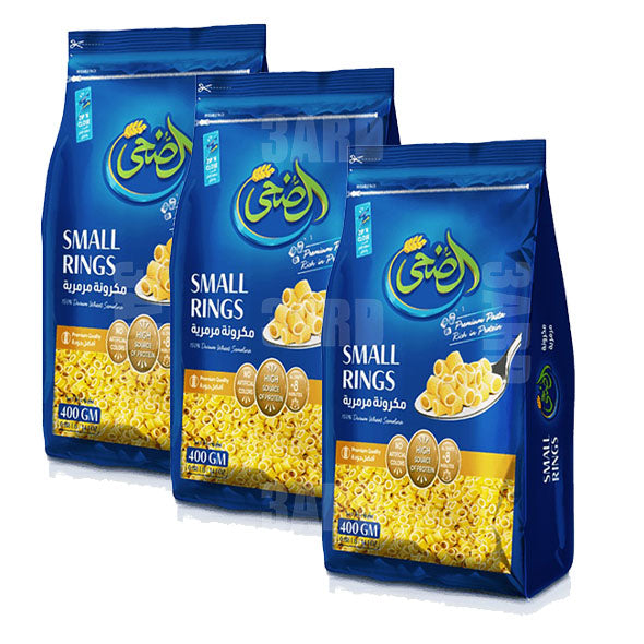 Al Doha Pasta Small Rings 400g - Pack of 3