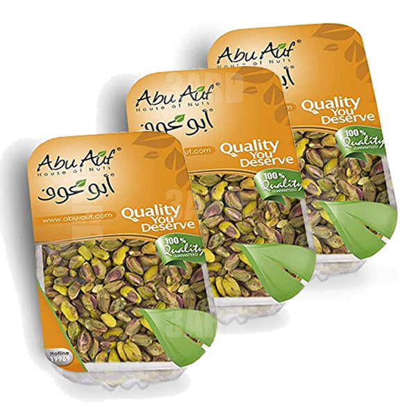 Abu Auf Peeled Pistachios 200g - Pack of 3