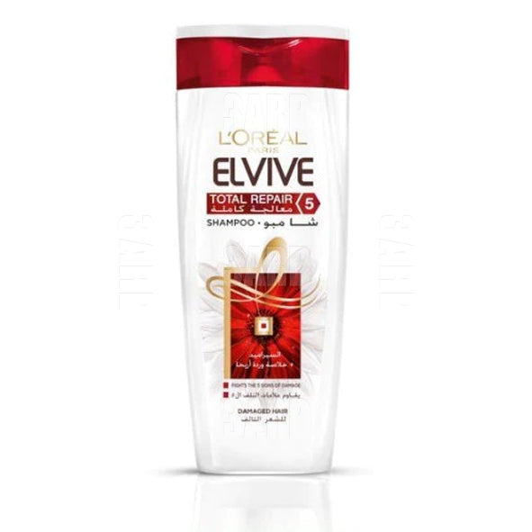 Loreal Elvive Hair Shampoo Total Repair White 600ml - Pack of 1