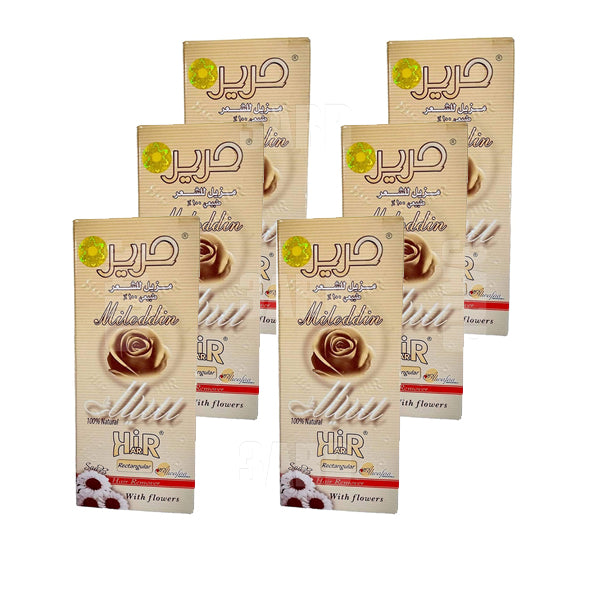 Harir Sweet Sugar Wax Hair Removal Natural Paste 100g - Pack of 6