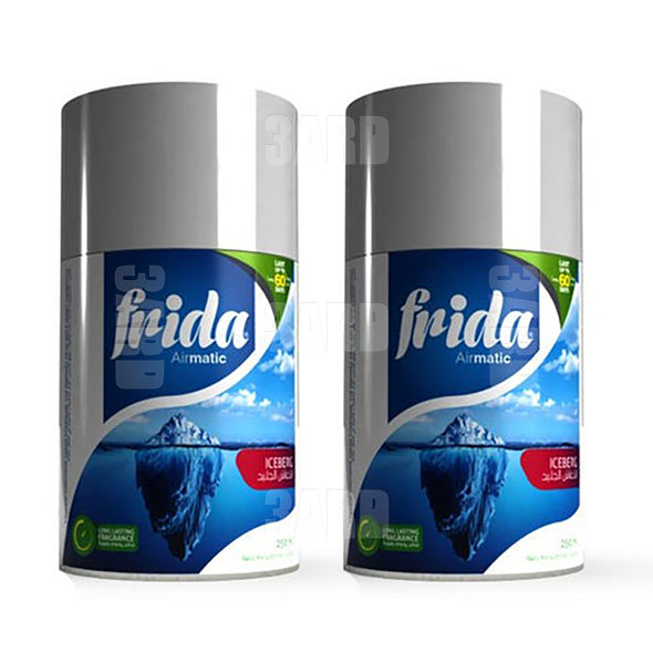 Frida Automatic Air Freshener Refill Iceberg 250ml - Pack of 2