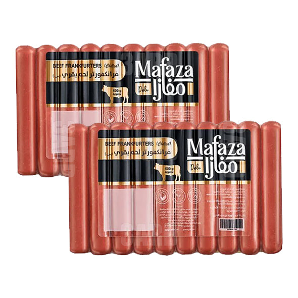 Mafaza Beef Frankfurter 500g - Pack of 2