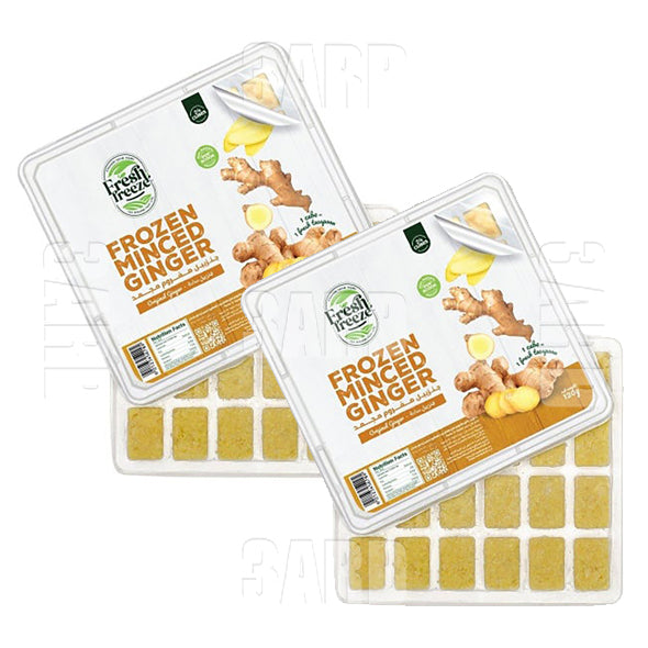 Fresh Freeze Minced Ginger 120g - Pack of 2