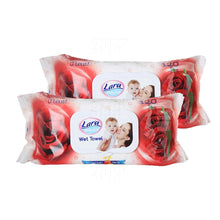 Load image into Gallery viewer, Lara Wipes Rose 120pcs - Pack of 2
