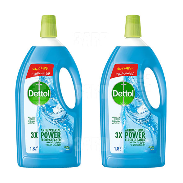 Dettol All Purpose Liquid Cleaner Aqua 1.8L - Pack of 2