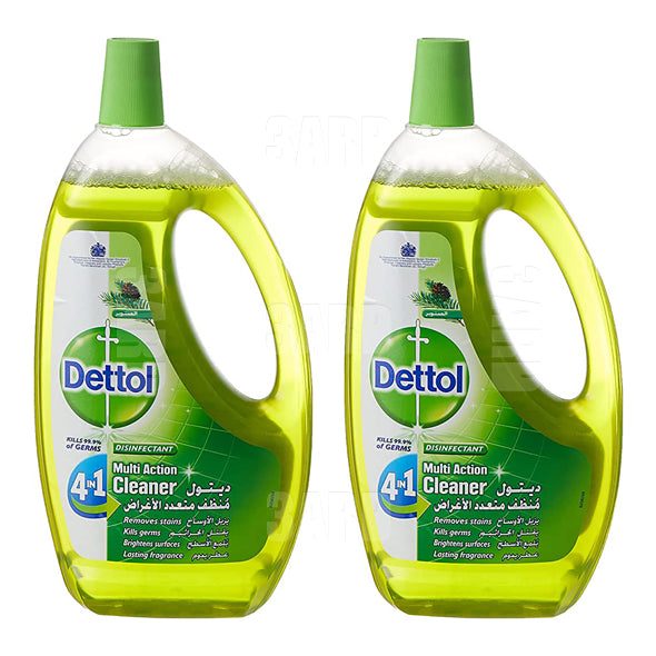 Dettol All Purpose Liquid Cleaner Pine 1.3L - Pack of 2