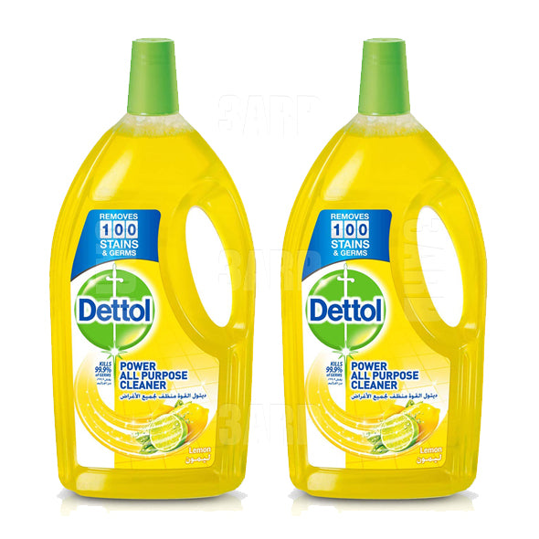 Dettol All Purpose Liquid Cleaner Lemon 1.8L - Pack of 2