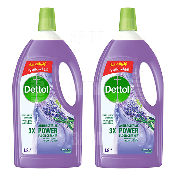 Dettol All Purpose Liquid Cleaner Lavender 1.8L - Pack of 2