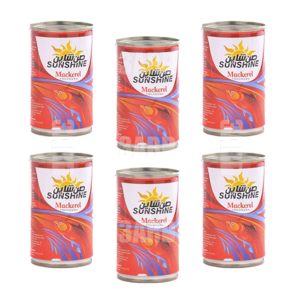 Sunshine Mackerel 145g - Pack of 6