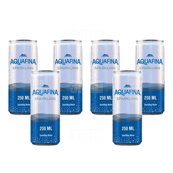 Apuafina Sparkling Water Can 250ml - Pack of 6