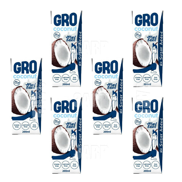 Gro Coconut Milk 200ml - Pack of 6