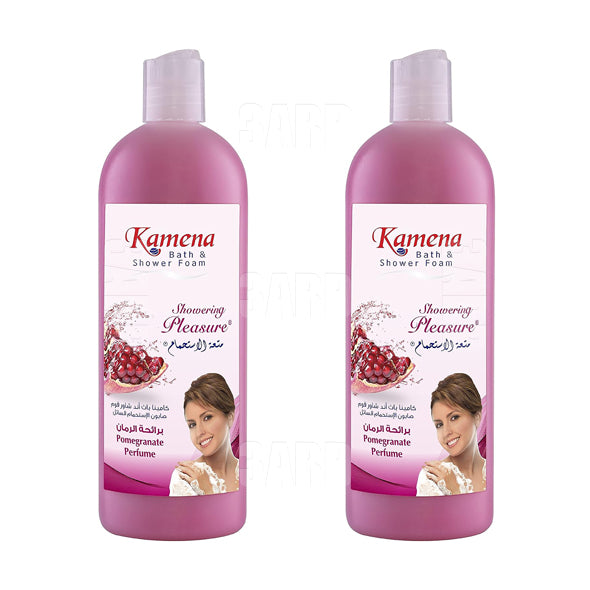 Kamena Bath Shower Foam Pomegranate 750ml Pack Of 2 3ard kamena-bath-shower-foam-pomegranate-750ml-pack-of-2-3ard