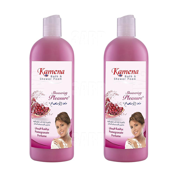 Kamena Bath & Shower Foam Pomegranate 750ml - Pack of 2