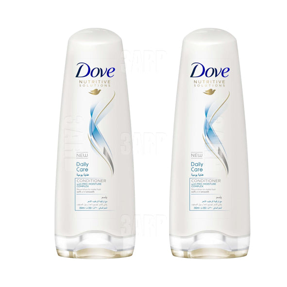 Dove Conditioner Daily Care 350ml - Pack of 2