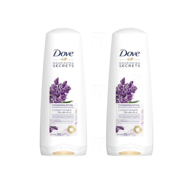 Dove Conditioner Thickening Ritual 350ml - Pack of 2
