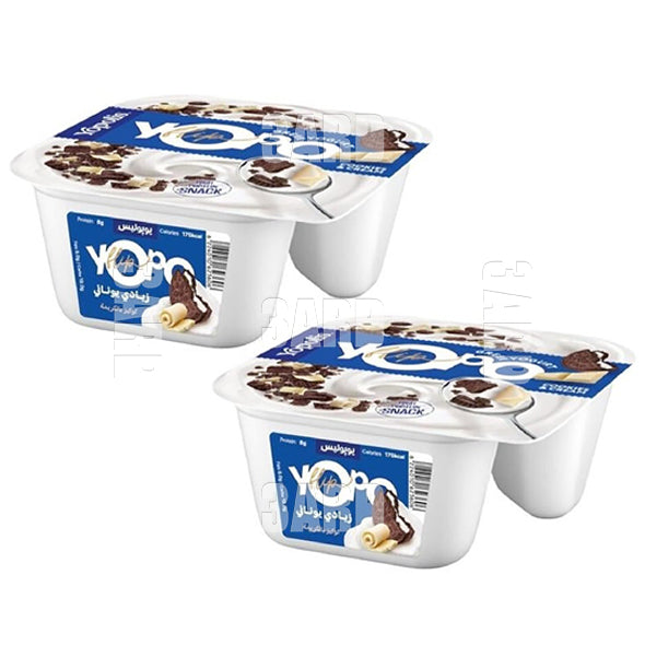 Yopolis Greek Yogurt with Oreo 145g - Pack of 2