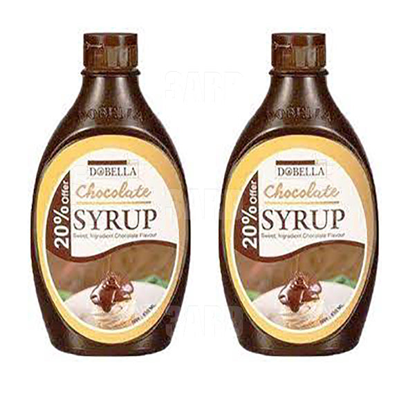 Dobella Chocolate Syrup 650g - Pack of 2