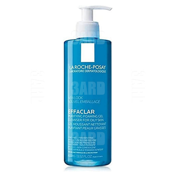 La Roche-Posay Effaclar Facial Foaming Cleansing Gel 400ml - Pack of 1