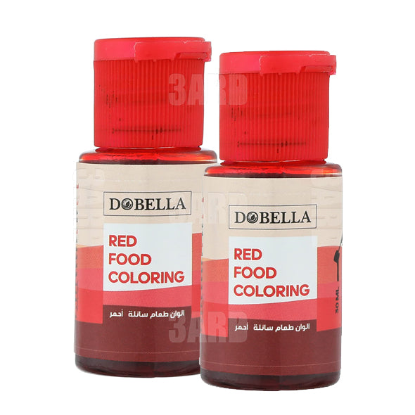 Dobella Food Coloring Red 30ml - Pack of 2