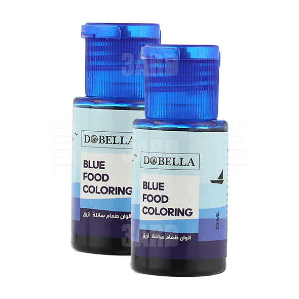 Dobella Food Coloring Blue 30ml - Pack of 2