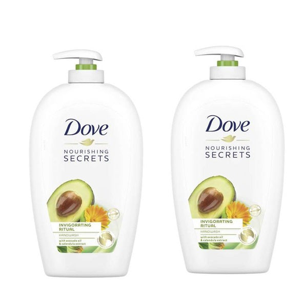 Dove Hand Wash Moisturizing Avocado 500ml - Pack of 2