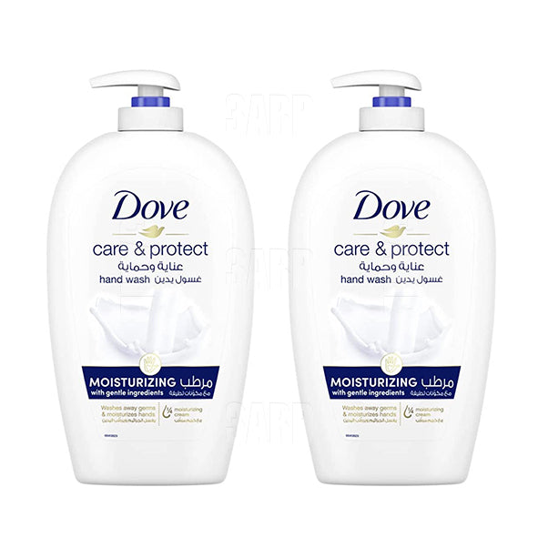 Dove Hand Wash Moisturizing Blue 500ml - Pack of 2