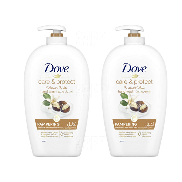 Dove Hand Wash Shea Butter 500ml - Pack of 2