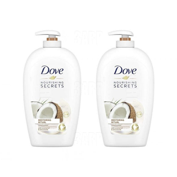 Dove Hand Wash Coconut 500ml - Pack of 2